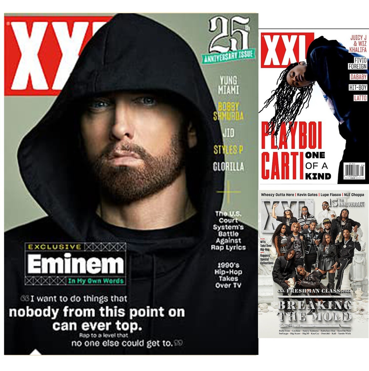 XXL Magazine Bundle Single Issue 3 pack inmate mags