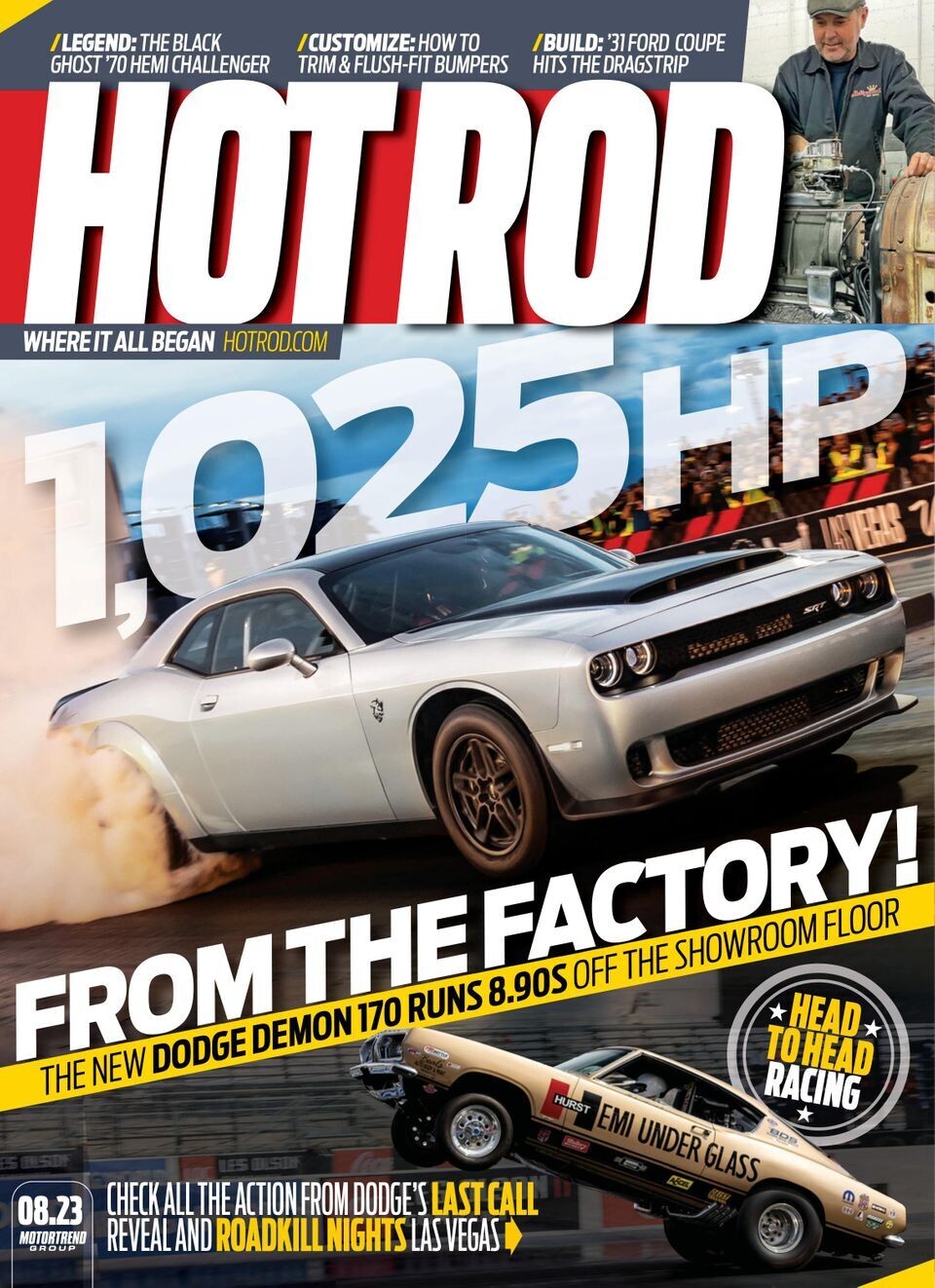 HOT ROD Magazine August 2023 Sending Books to Inmates