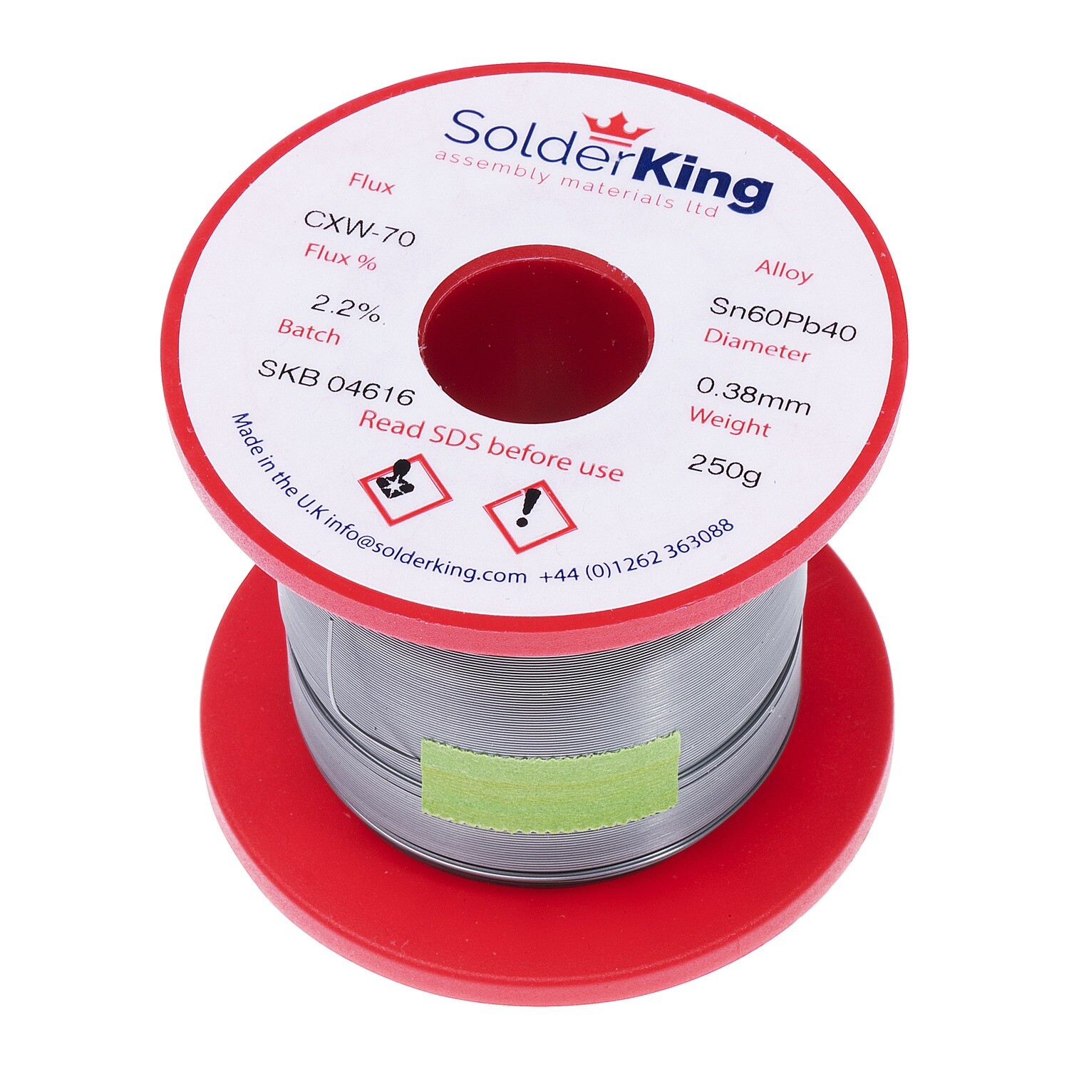 Solder Wire (0.38mm 60/40 Leaded)