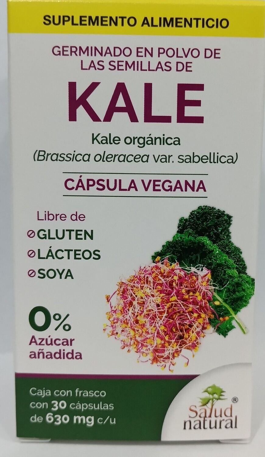 Kale 30 capsulas orales 630mg