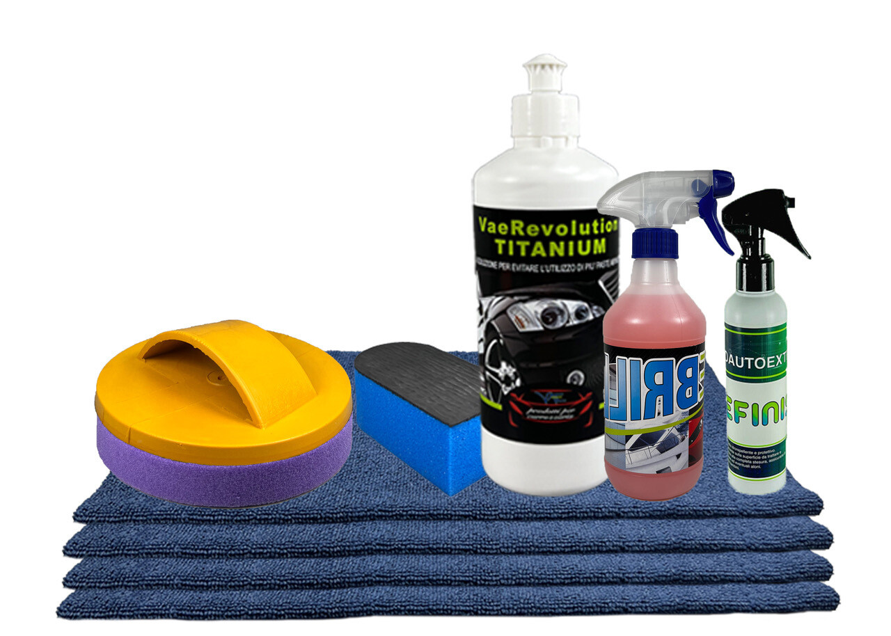 Kit lucidatura manuale