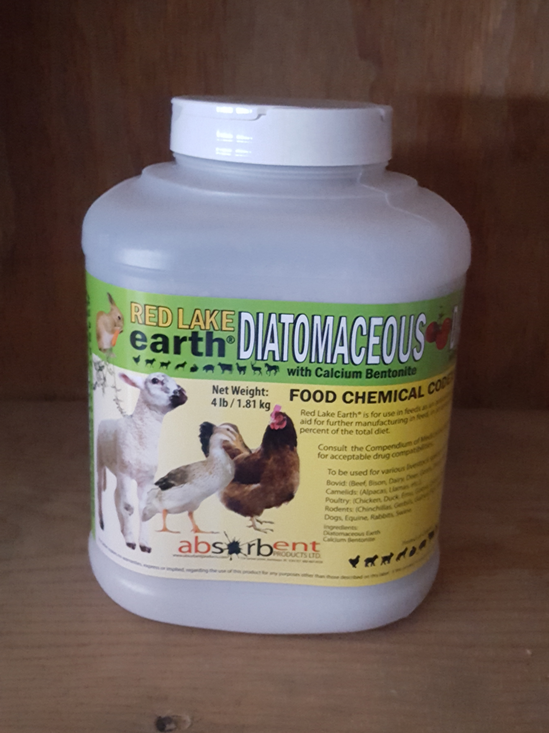 Red Lake Diatomaceous Earth, 4 lb.