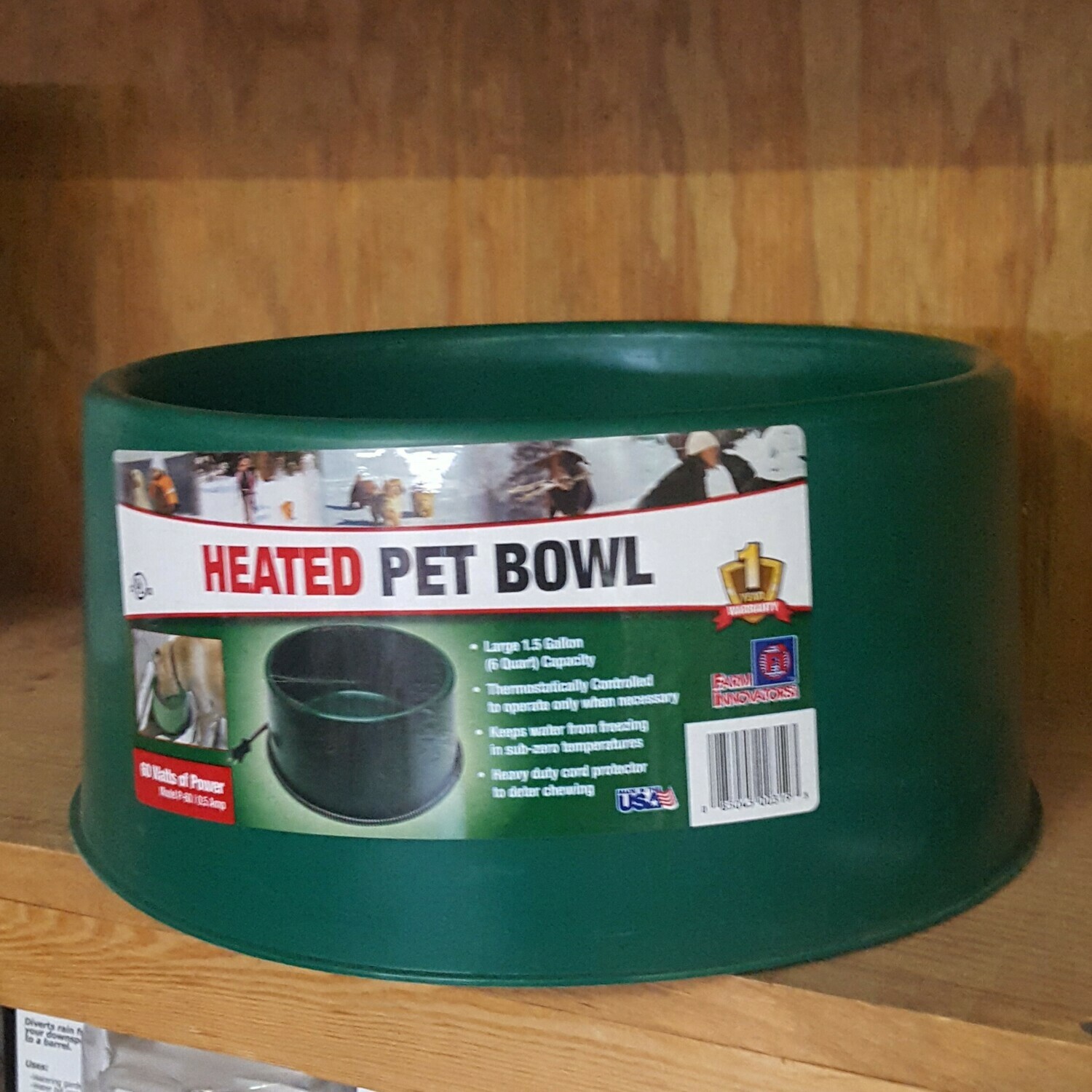 1.5 Gallon Heated Pet Bowl