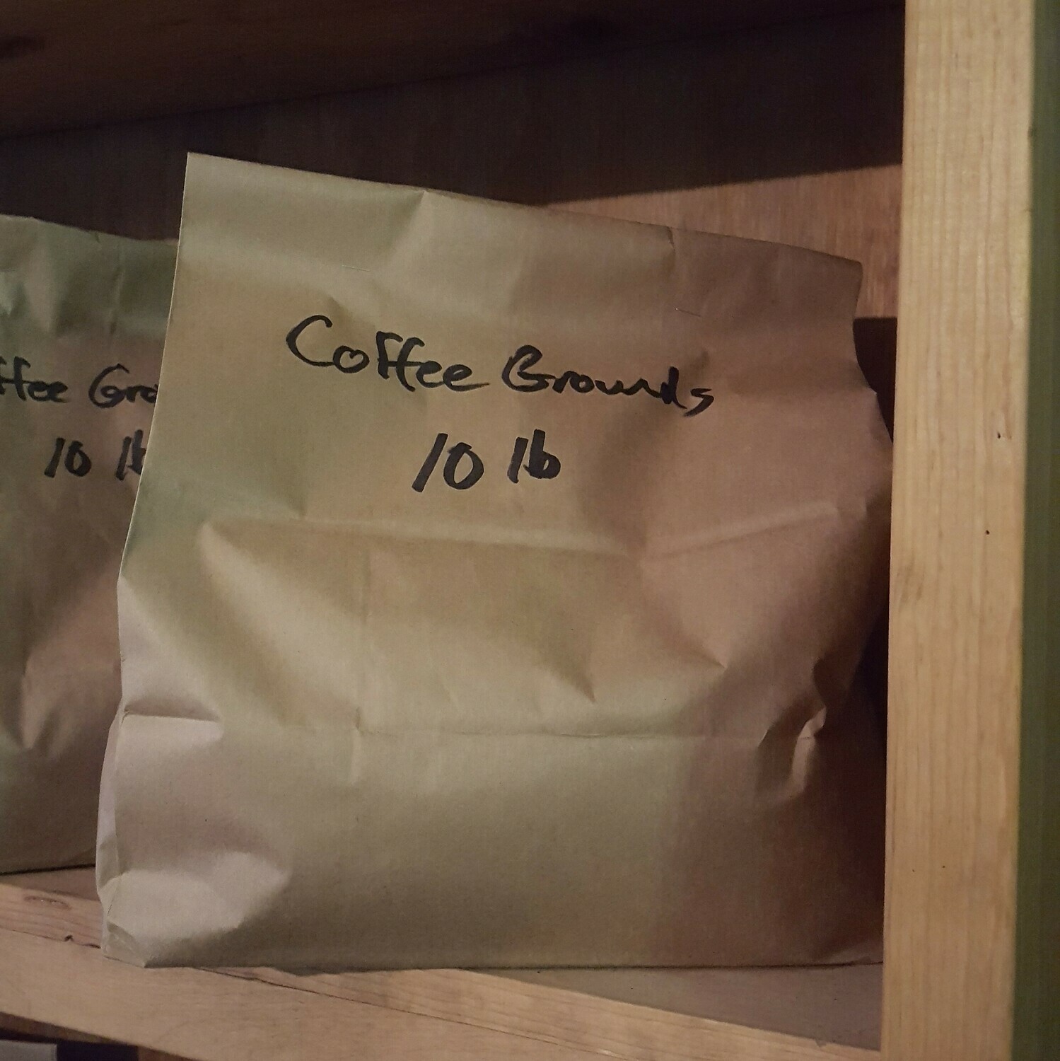 Coffee Grounds, 10 lb. Bag