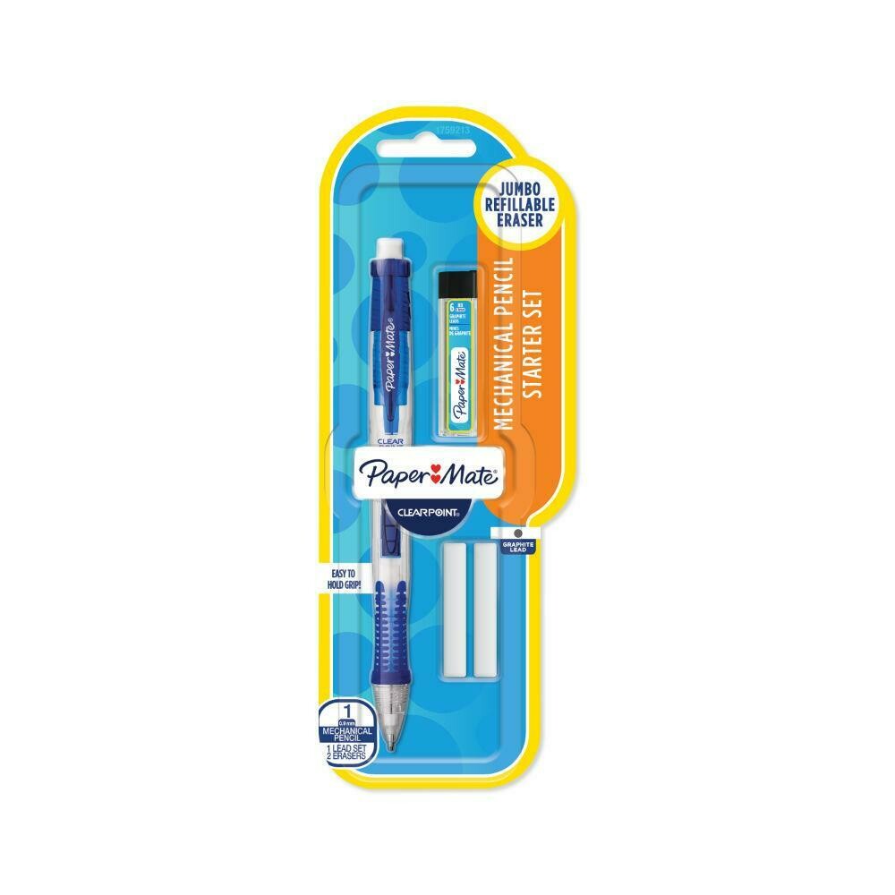 Paper Mate / Mechanical Pencil, Clearpoint, 0.9mm w/Twist Erase