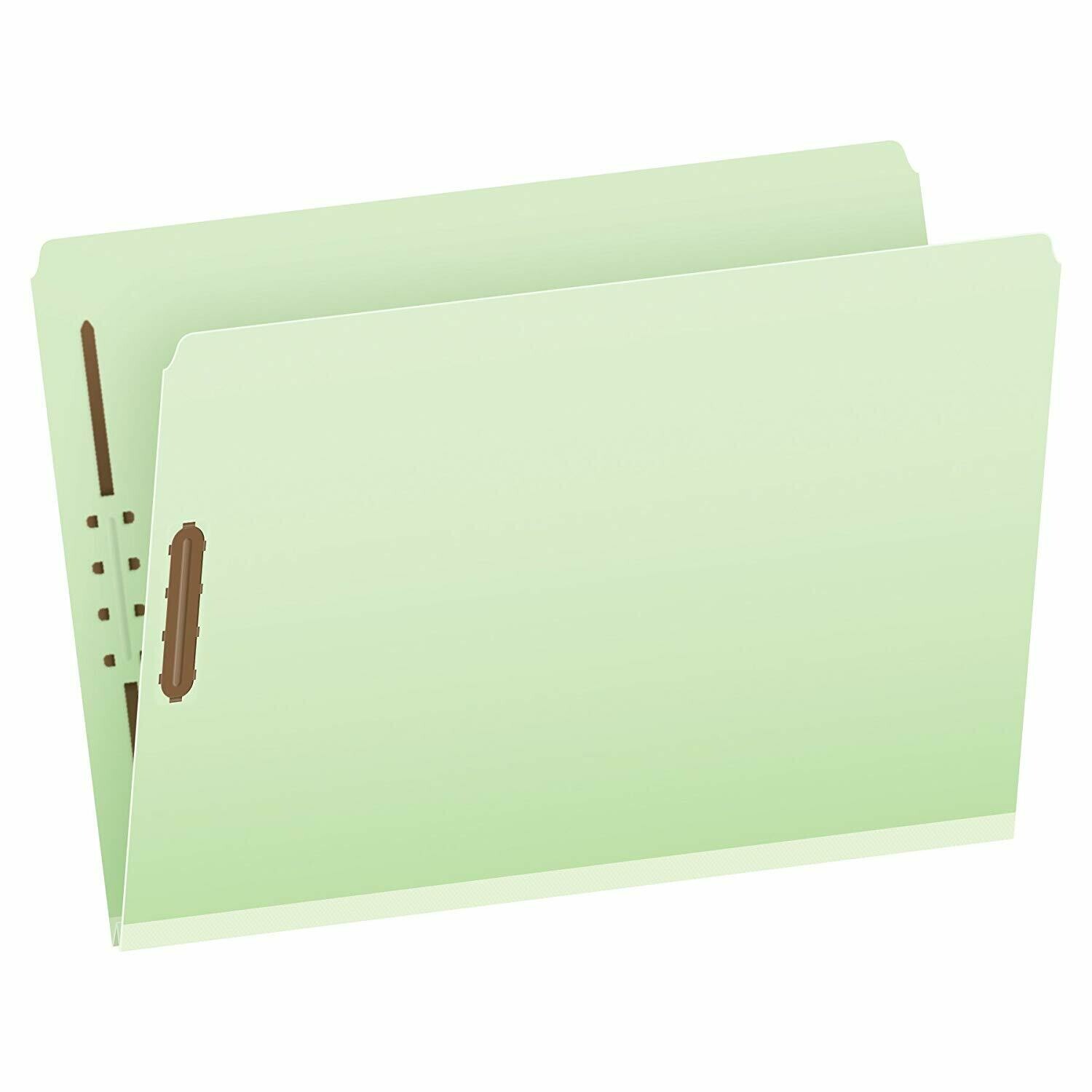 Atlas / Pressboard Folders Legal, 2 Fasteners, Green, Box25