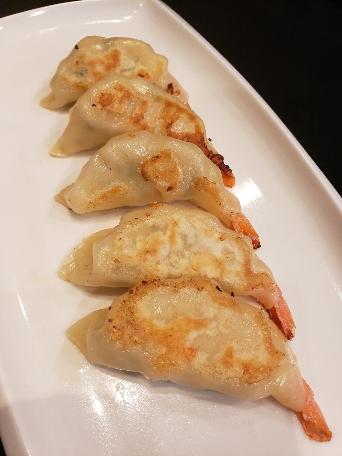 Pan Fried Ebi Gyoza