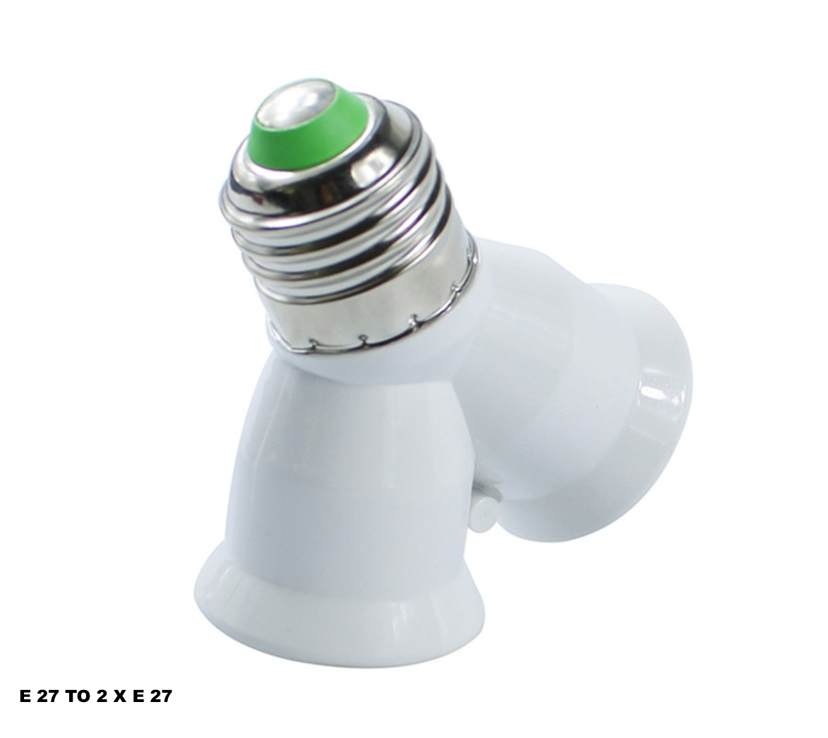 douille ampoule double