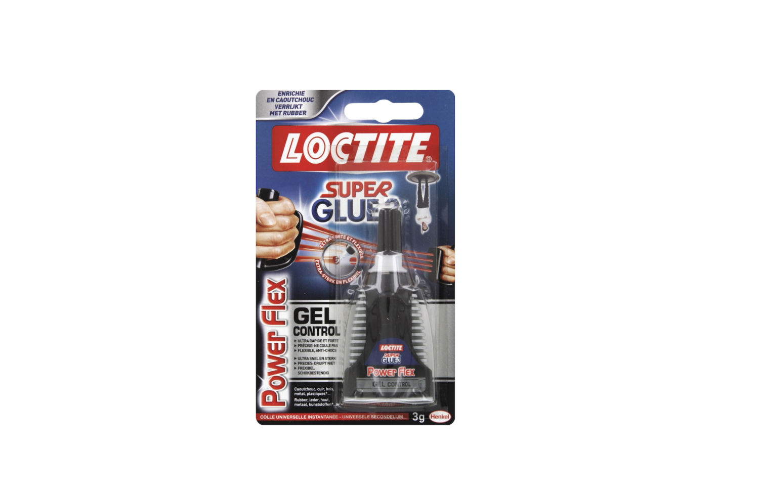 Loctite Super Glue-3 Power Gel - Colla Istantanea A Controllo Di Flusso Per Riparazioni Precise - Foto 2