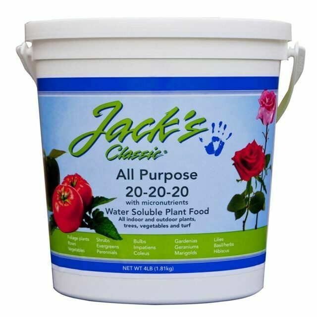 Jack's All Purpose Fertilizer 202020 4lbs