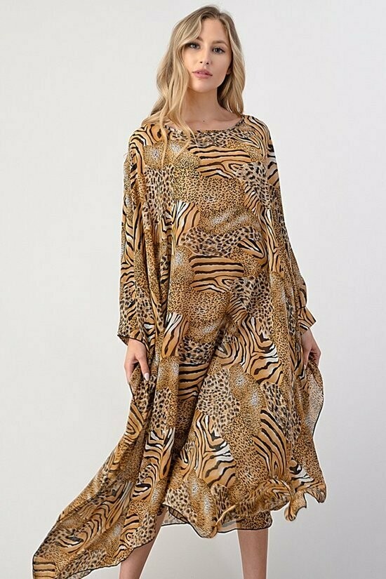 Stunning Animal Print Dress