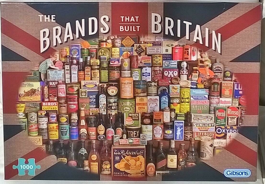 'Brands That Built Britain' 1000 piece Jigsaw