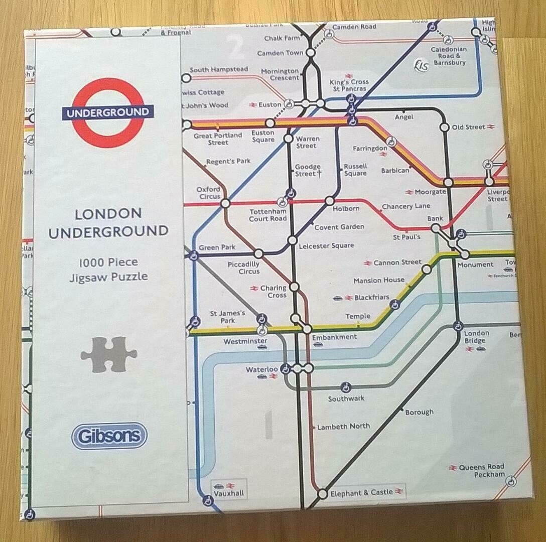 'London Underground' 1000 piece Jigsaw