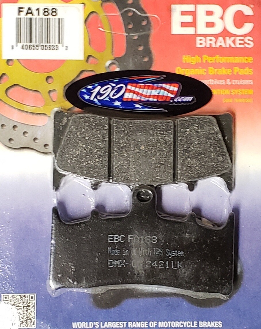 thumbnail image 2 of Sintered Brake Pad Set (Front & Rear) For Suzuki Hayabusa 2008-2012 & GSXR1000 2007-08 2 of 6