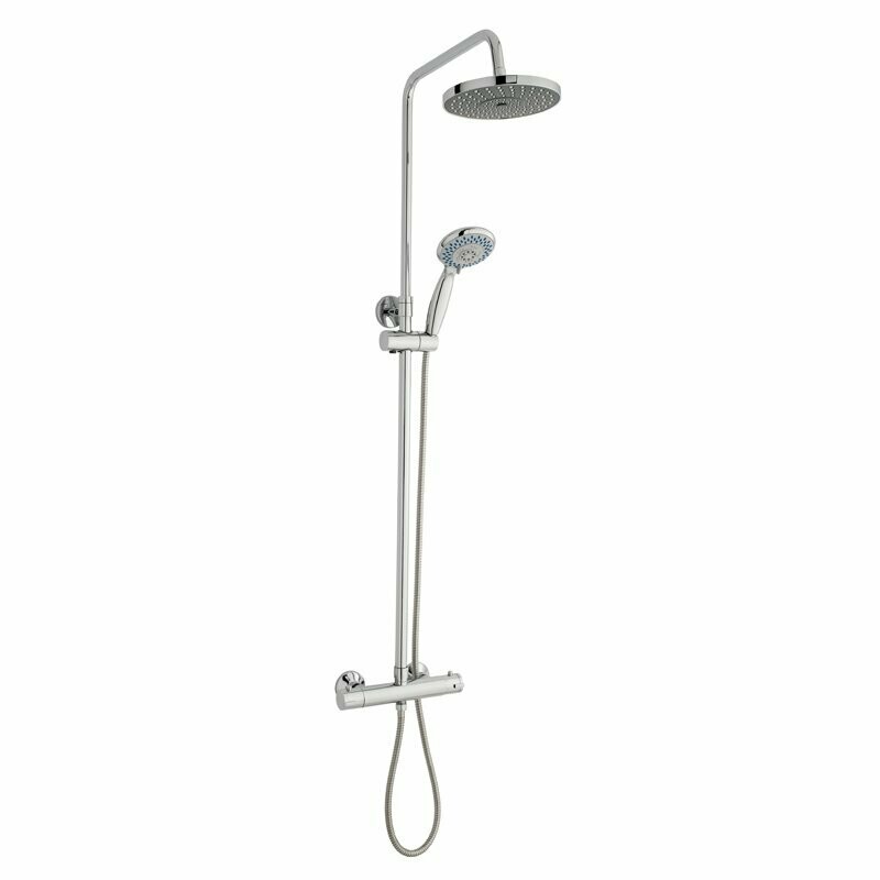 Plan Thermostatic Exposed Bar Shower