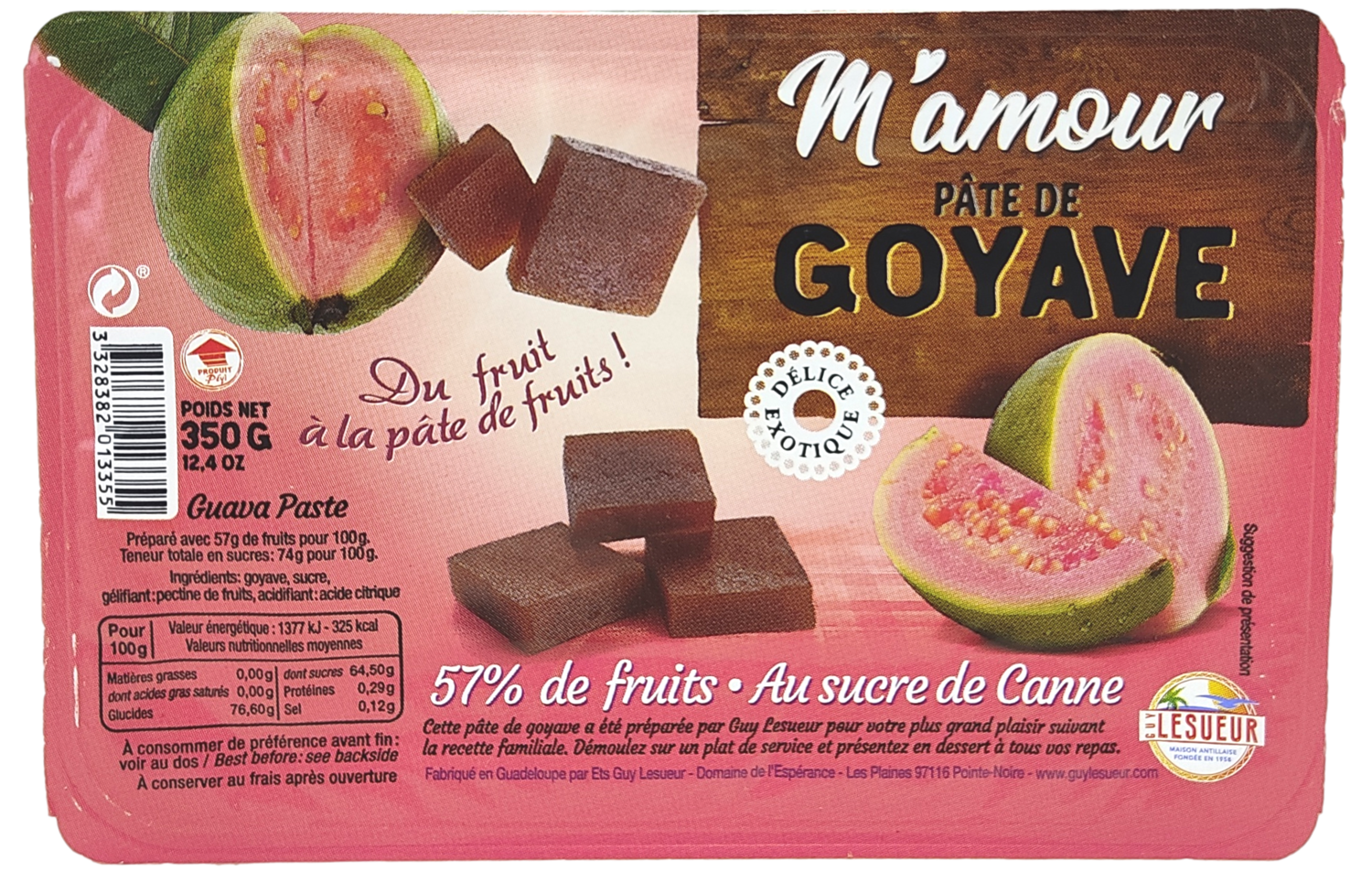 Pâte de goyave 350g