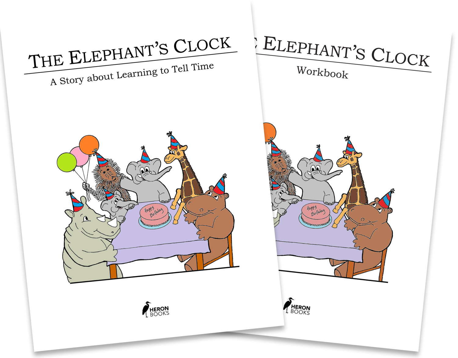 Elephant's Clock Book and Workbook