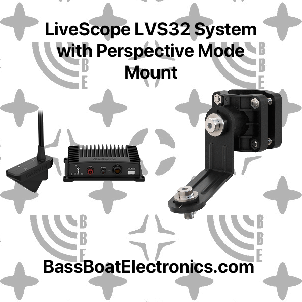 Garmin LiveScope System with Perspective Mode Mount.