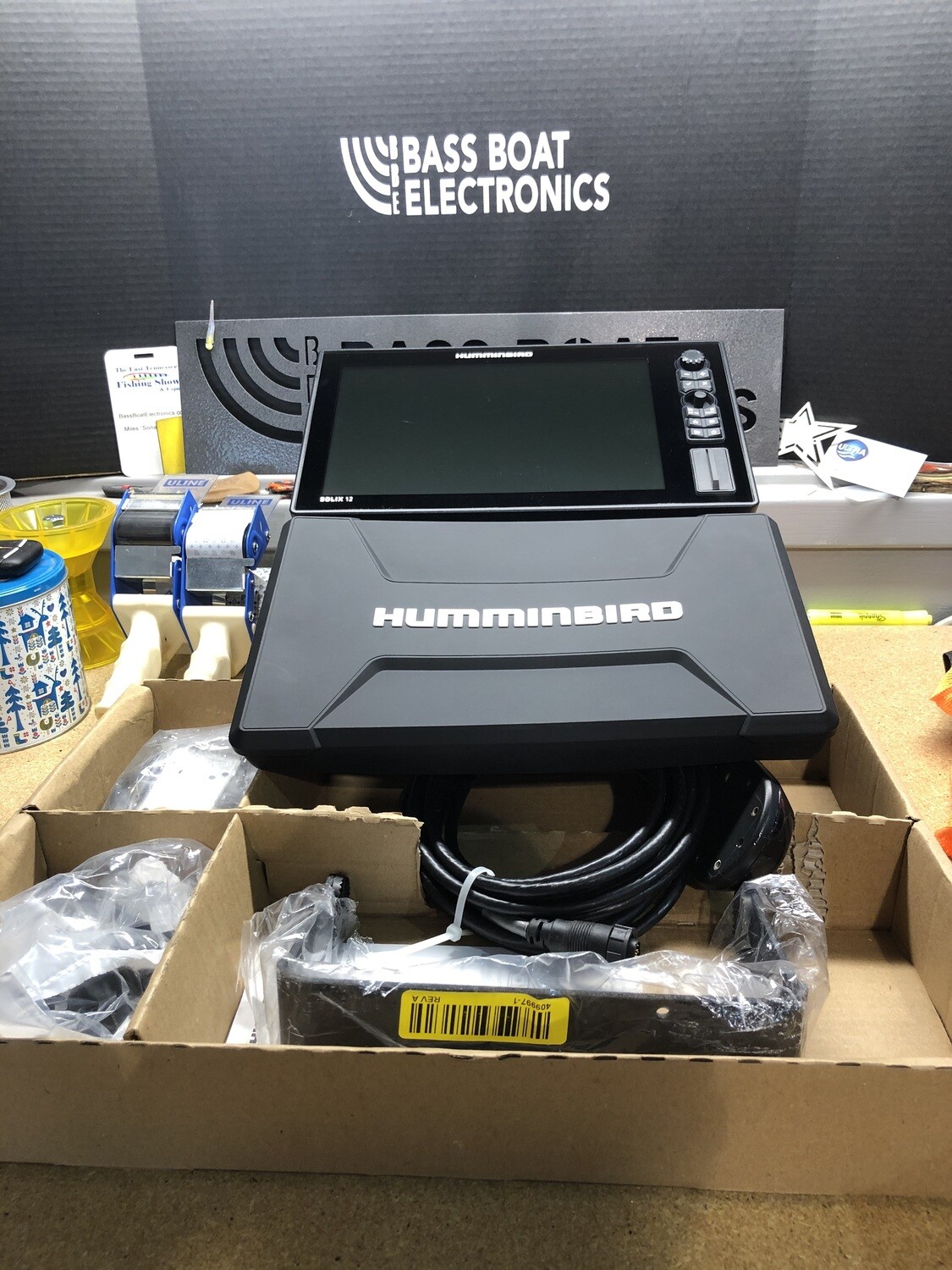 HUMMINBIRD SOLIX 12 CHIRP MEGA SI GPS COMBO *USED*