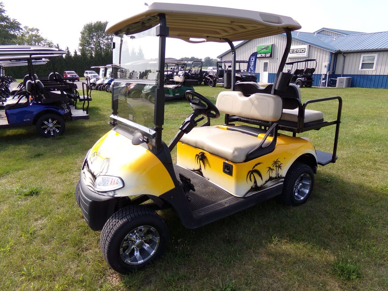 2017 EZ Go RXV Gas Golf Cart