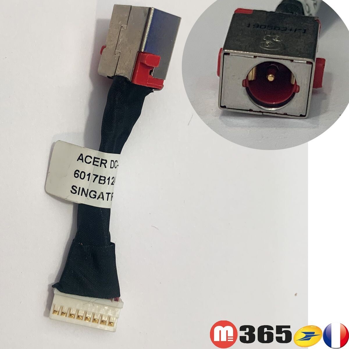 Connecteur DC Jack Alimentation Acer Predator Helios 300 PH317-51 PH317-52 - Câble Charge Port DC301010H00
