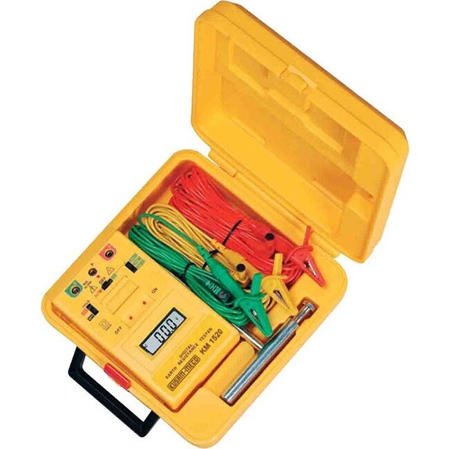 Kusam Meco KM1520 Digital 3 Wire Earth Tester