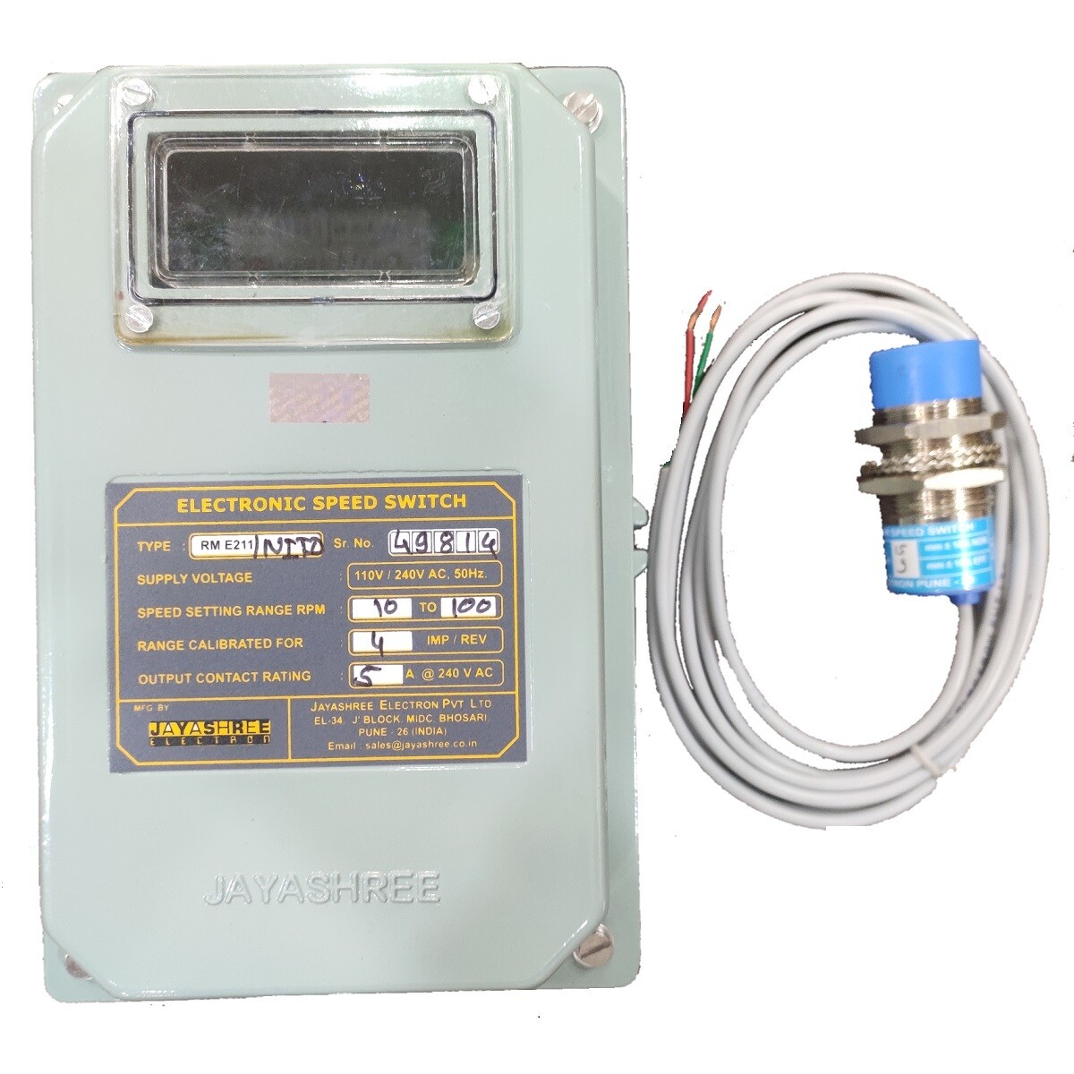 Zero Speed Switch Jayashree RME211 / NITD