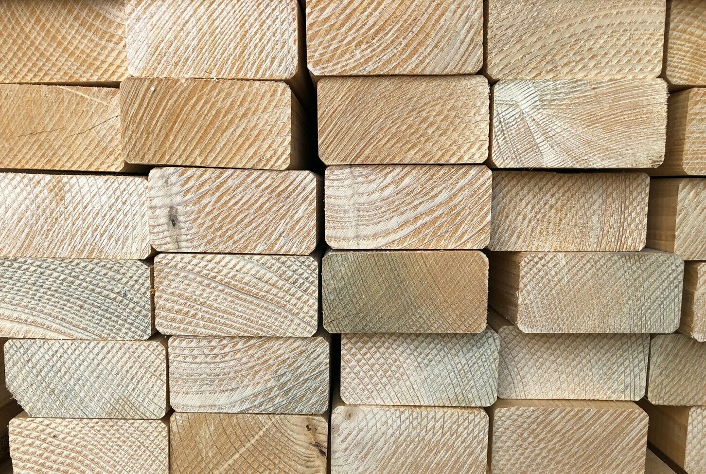 KVH Fichte Dachlatten 3x5cm - 10 Stück Konstruktionsvollholz 240cm Länge