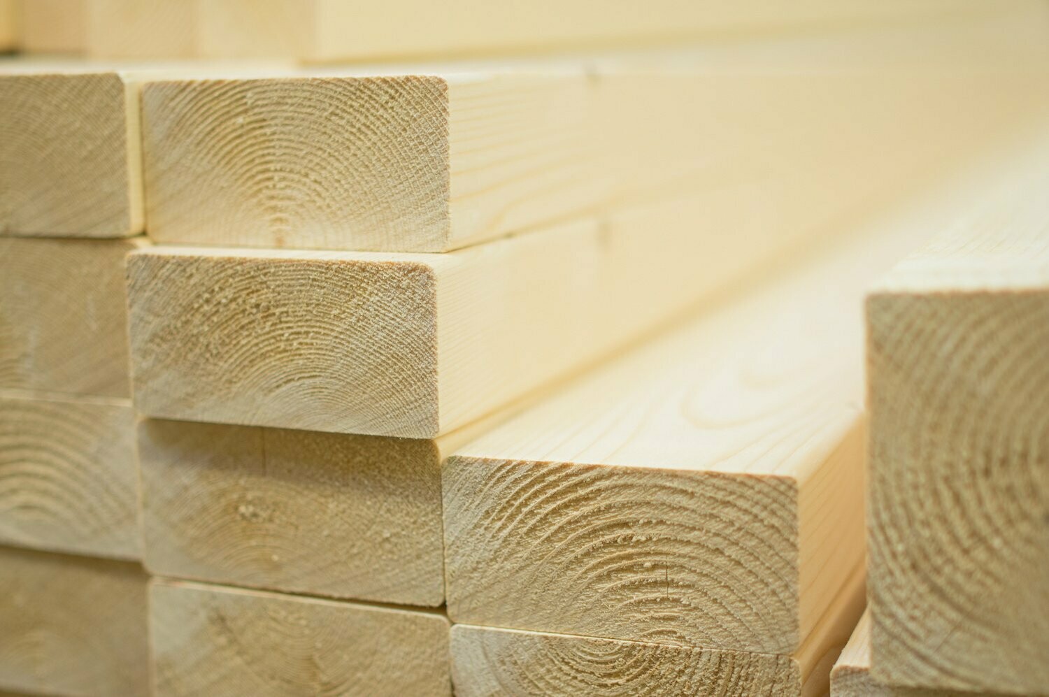 KVH Fichte Kantholz 12x12cm - 5 Stück Je 400cm - Bauholz Für Konstruktionen