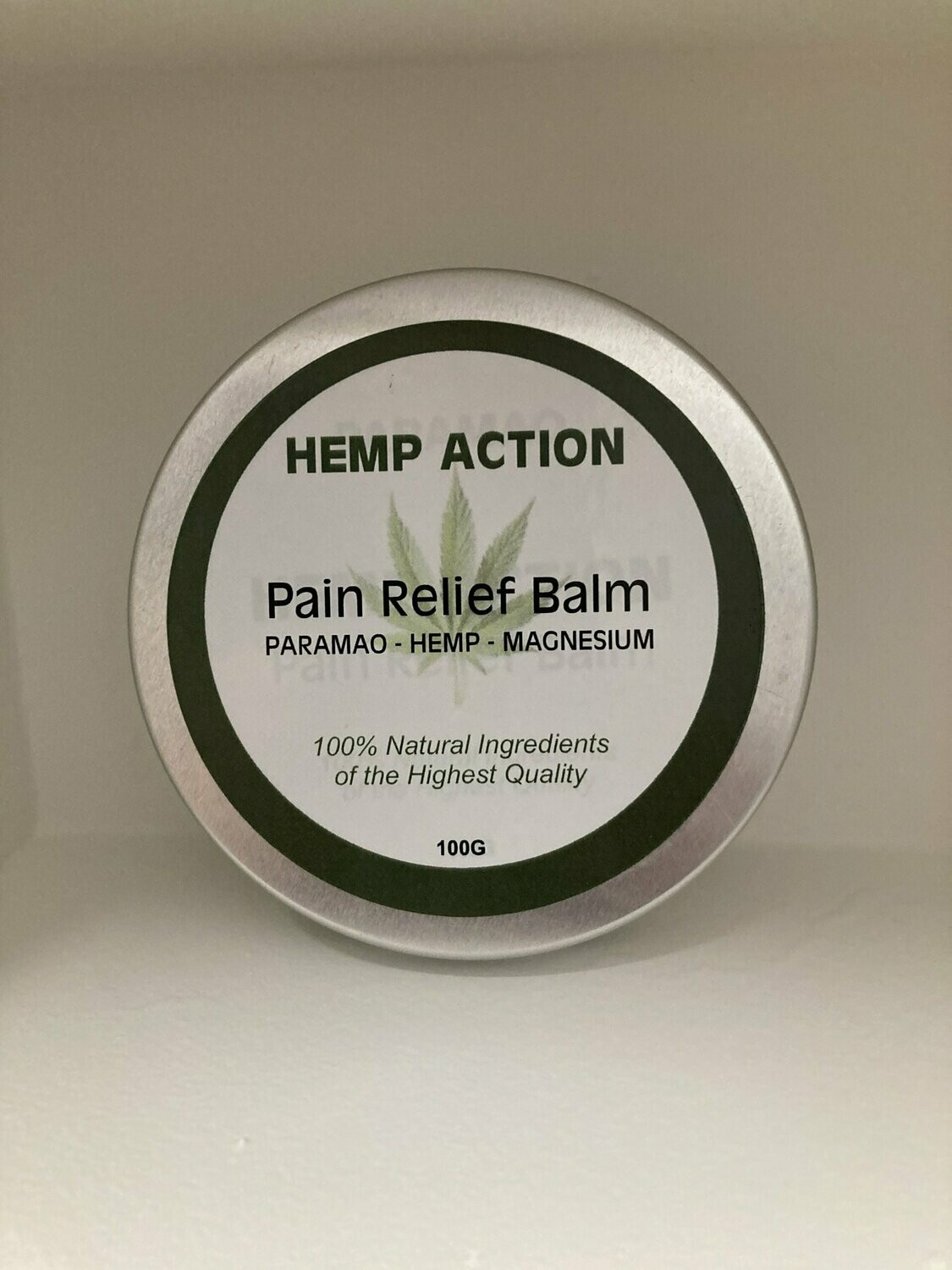 Pain Relief Balm 100 Natural Hemp Based Pain Balm