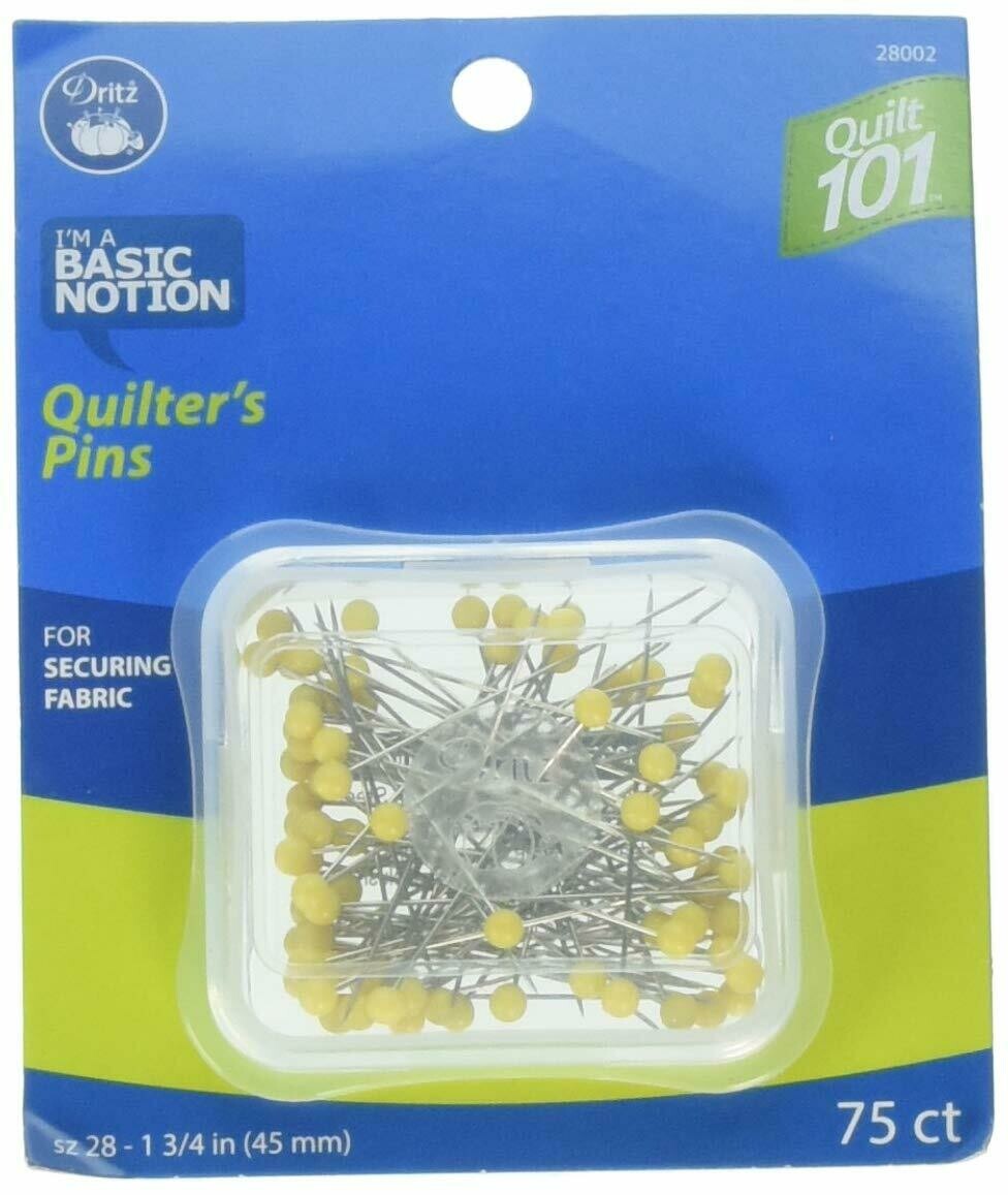 QUILTER'S PINS (75 PC) Dritz