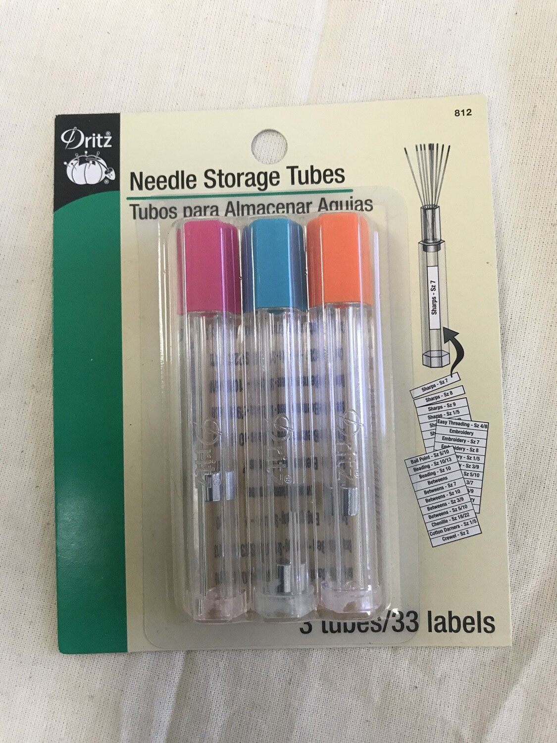 NEEDLE STORAGE TUBES Dritz