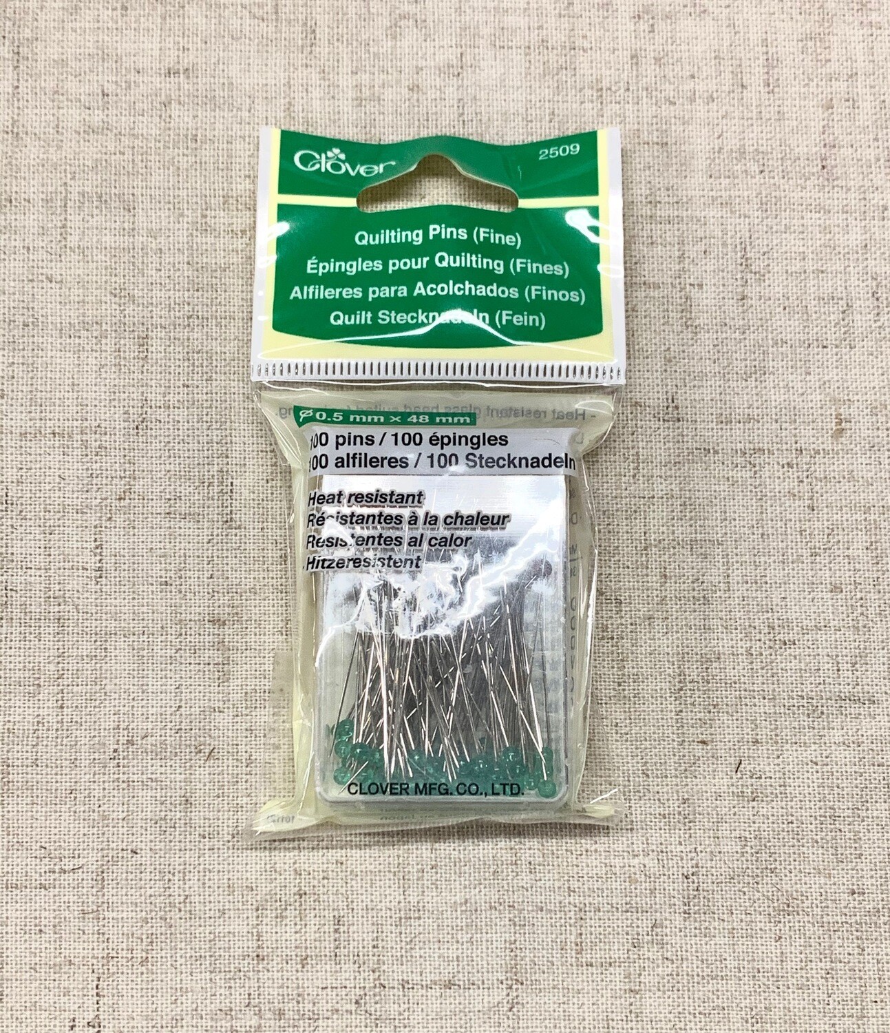 QUILTING PINS FINE (100 PCS) Clover