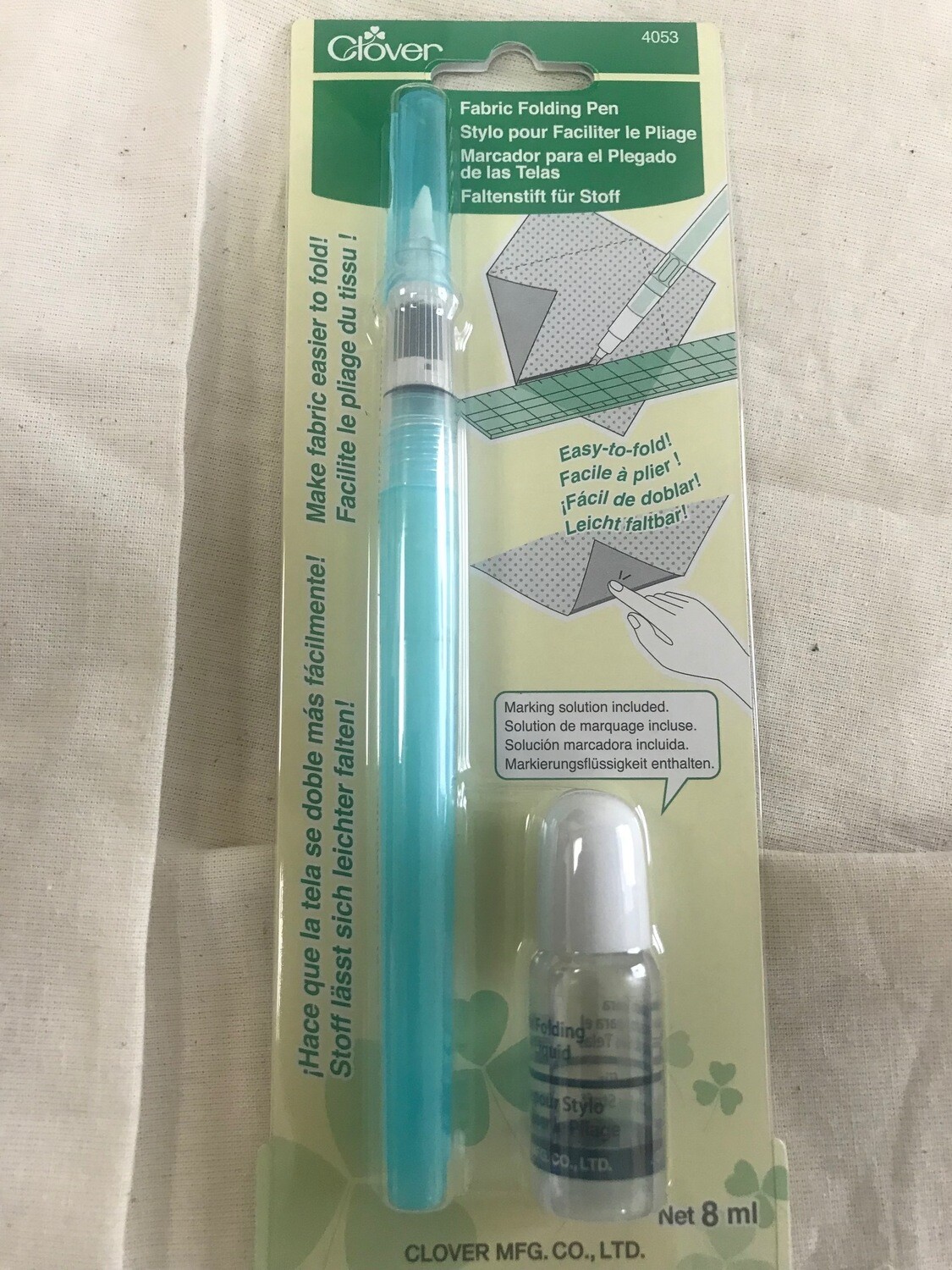 FABRIC FOLDING PEN Clover