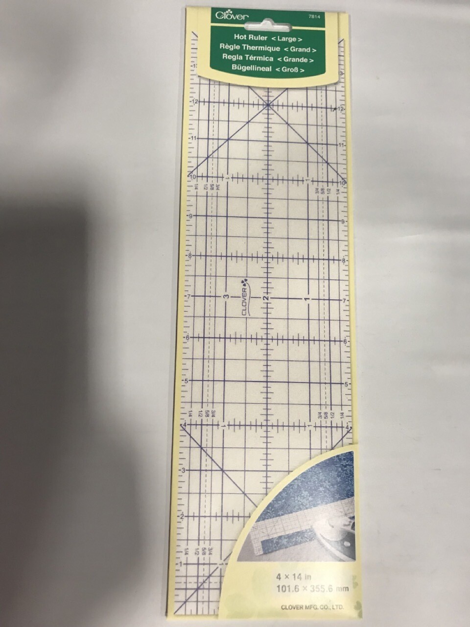 15" HOT RULER Clover