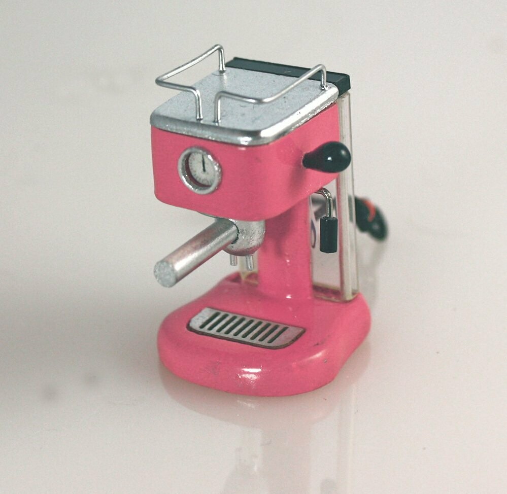 Pink Espresso Machine