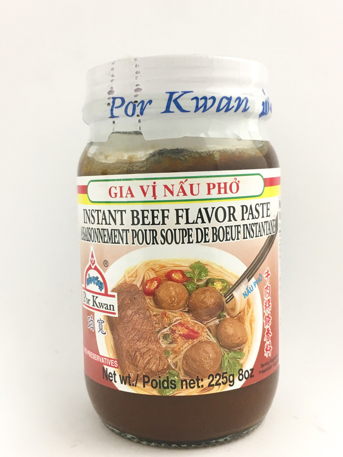 PORKWAN INSTANT BEEF FLAVOR PASTE 24X8OZ