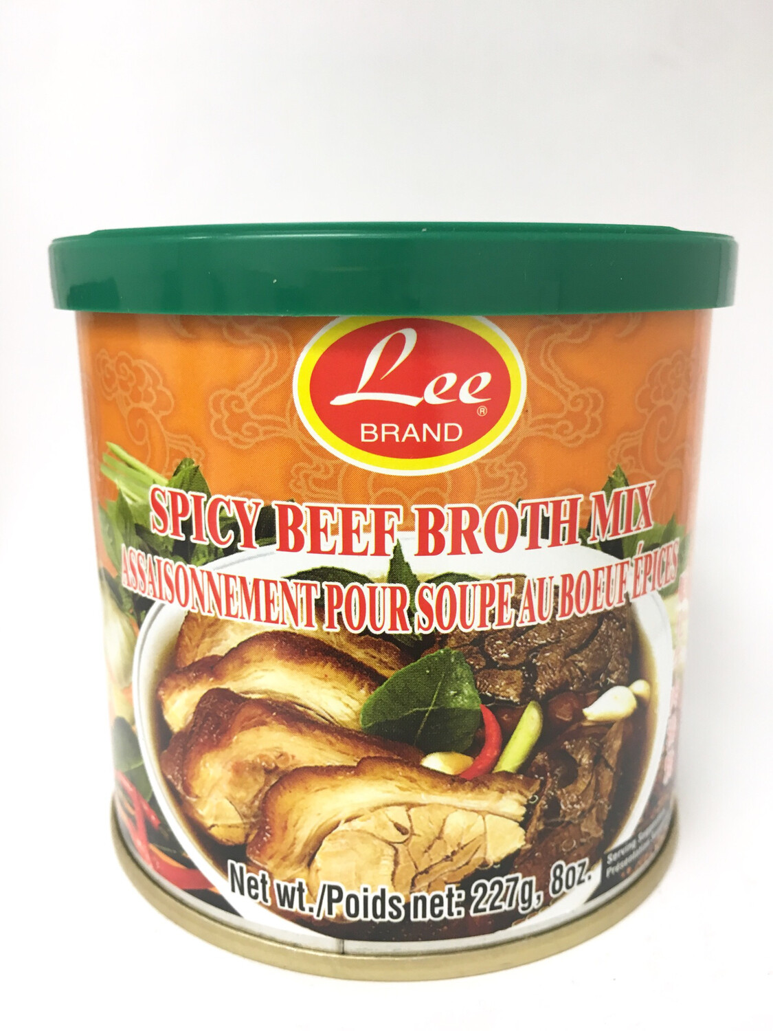 LEE SPICY BEEF BROTH MIX 24X227G