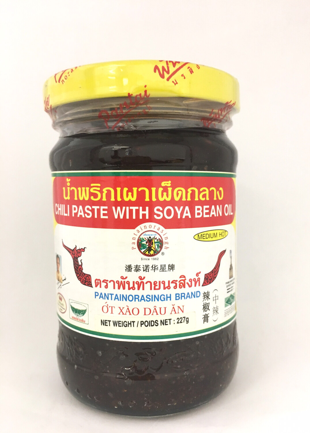 PANTAI CHILI PASTE WITH SOYA BEAN OIL 24X227G
