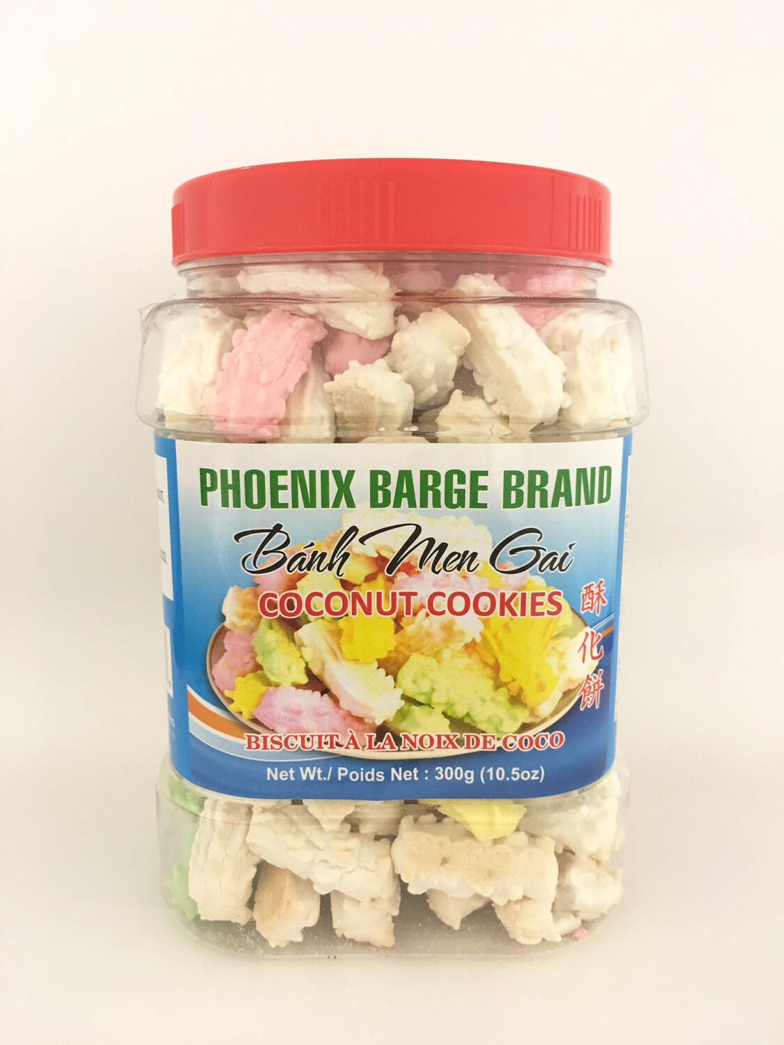 PHOENIX COCONUT COOKIES (COLOUR) 12X300G