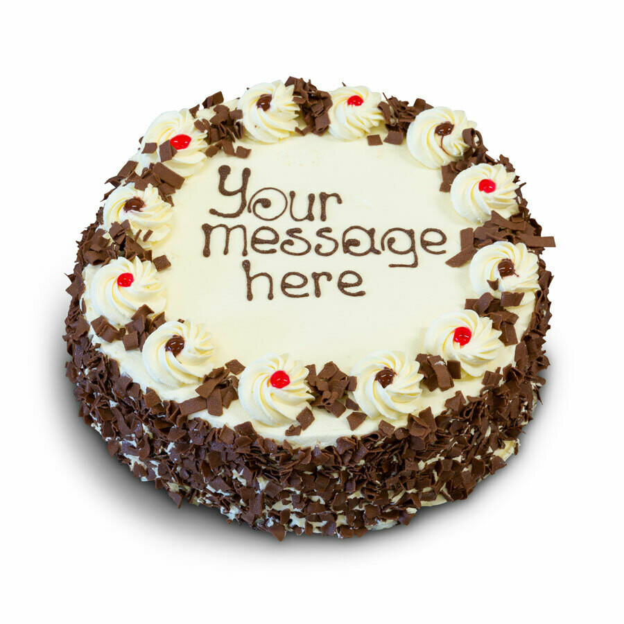 Fresh Cream Black Forest 8" Round