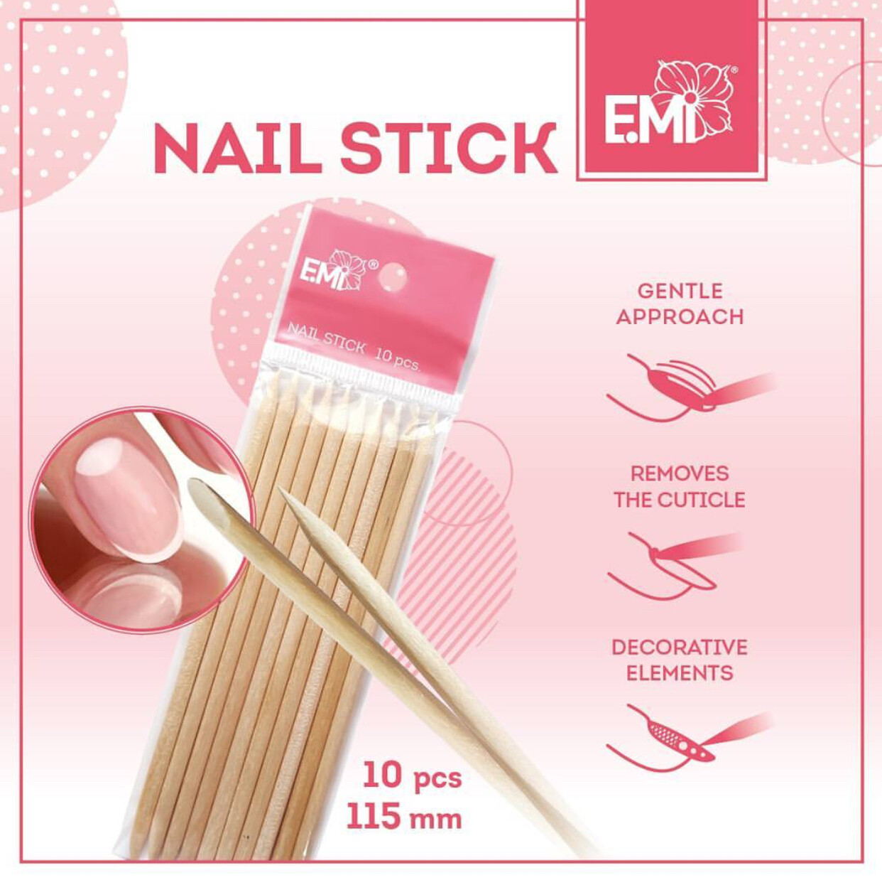 Nail Stick 10 pcs