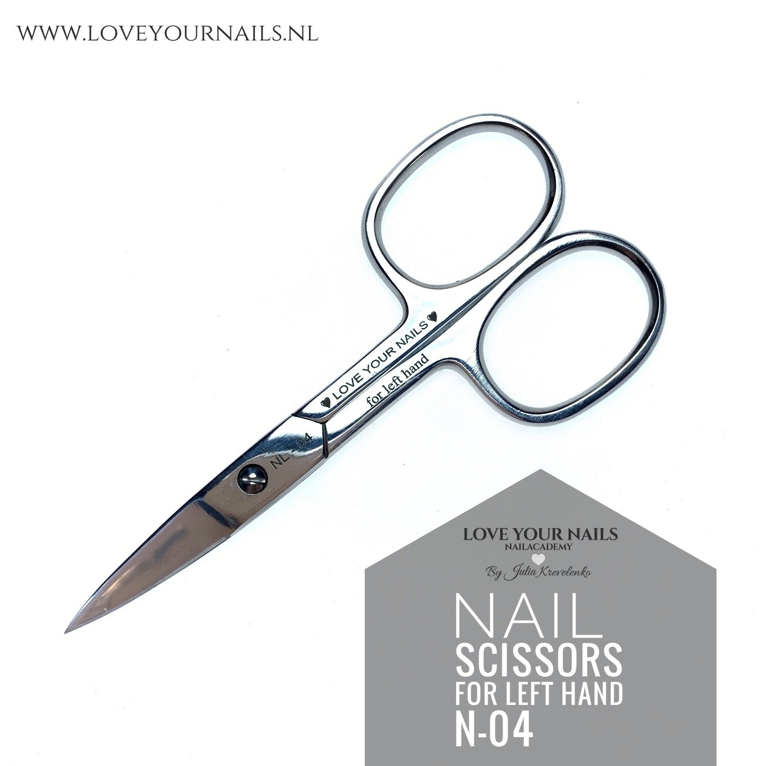 Nail Scissors N4 for left hand