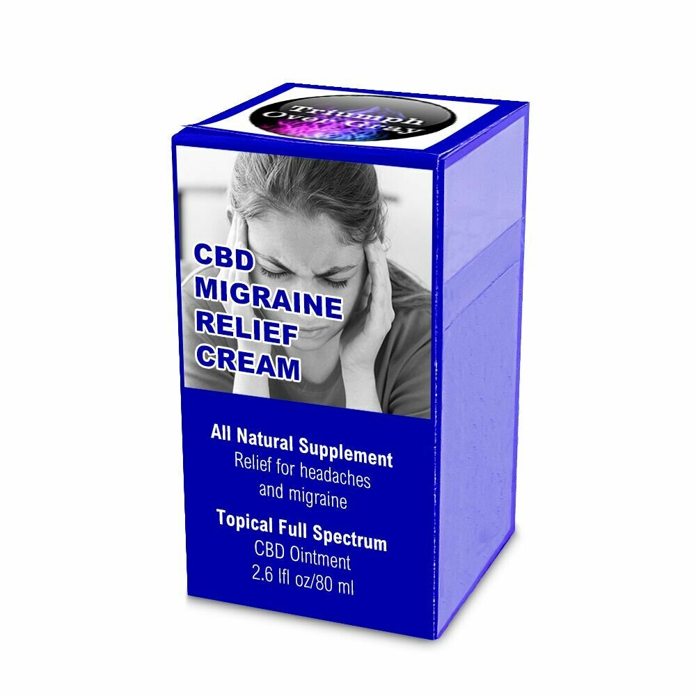 CBD Migraine and Headache Pain Relief cream