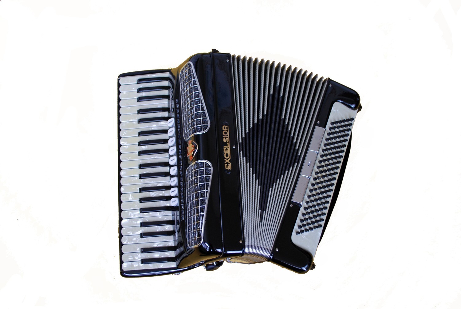 S/H Excelsior 120 Bass Piano Accordion