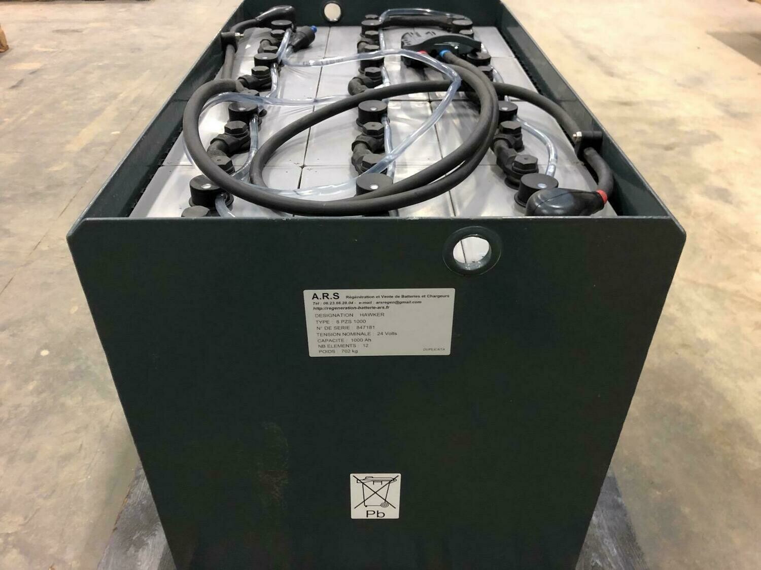 Batterie 24V1000Ah pour FENWICK E16