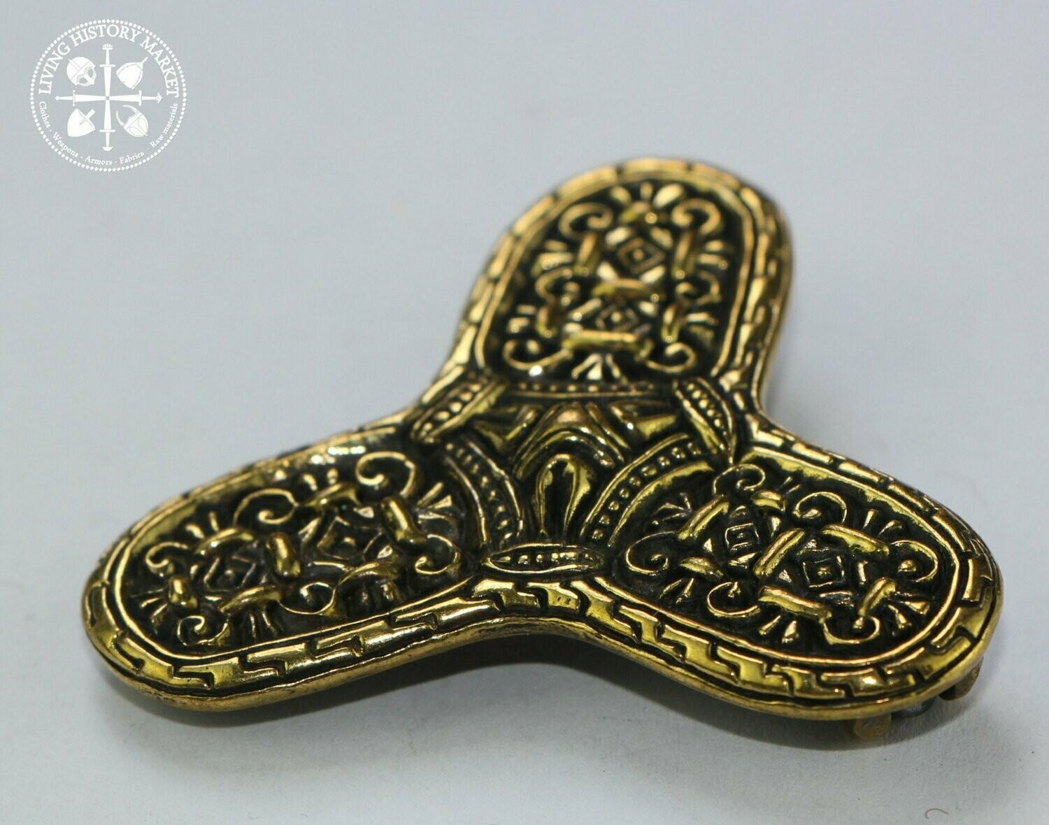 Trefoil brooch Viking 10 century Various finds from Scandinavia.