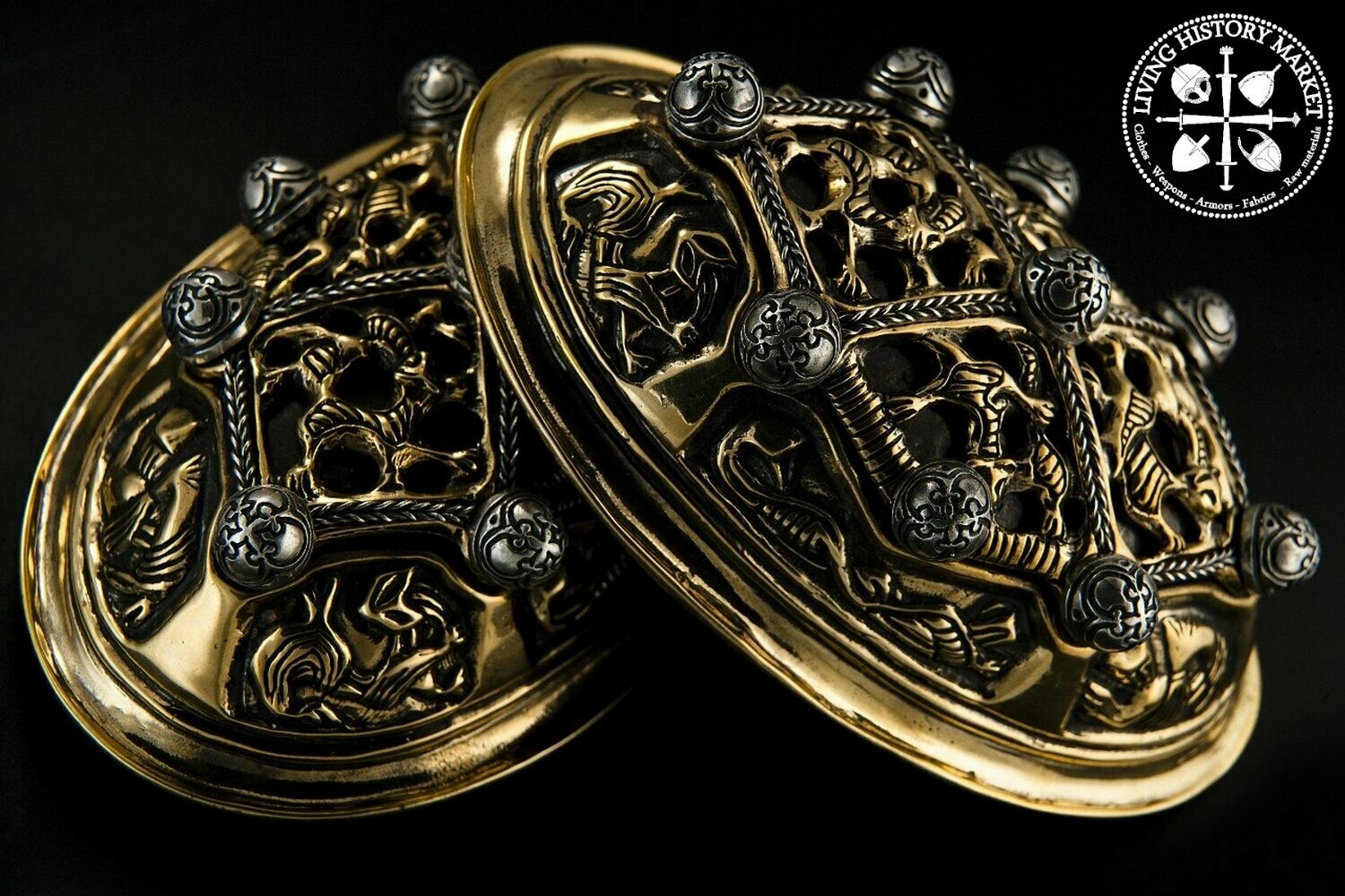 Cloack pin / Brooch Viking 9/10 century Sweden Gotland