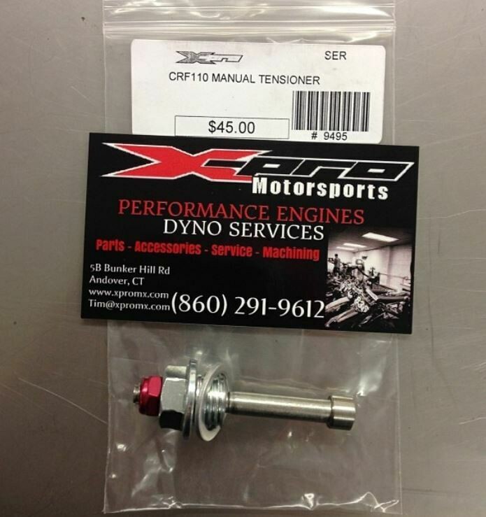 CRF 110 MANUAL CAM CHAIN TENSIONER , ADJUSTER