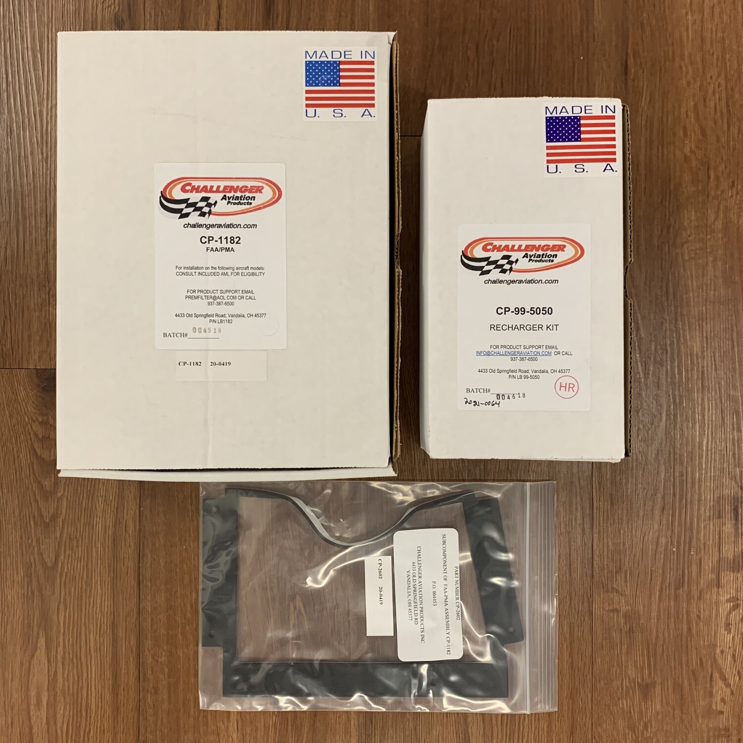 Challenger Air Filter Kit for Cessna 182